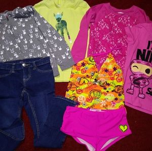 Girls lot of clothes. Size 7/8